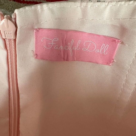 Fanciful Doll The Cosmic Moonchild Midi Dress Pink Size Small - Picture 8 of 13